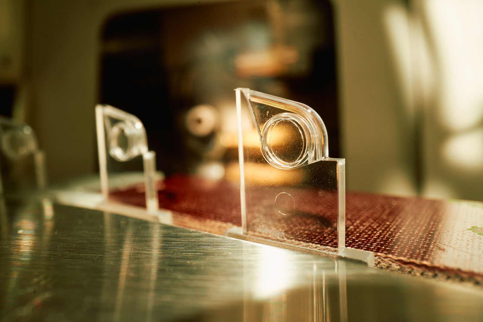 HemoCUe microcuvettes in production